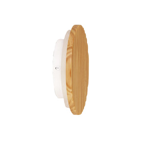 DOT.20 CTS WALL LIGHT SCALLOPED WOOD