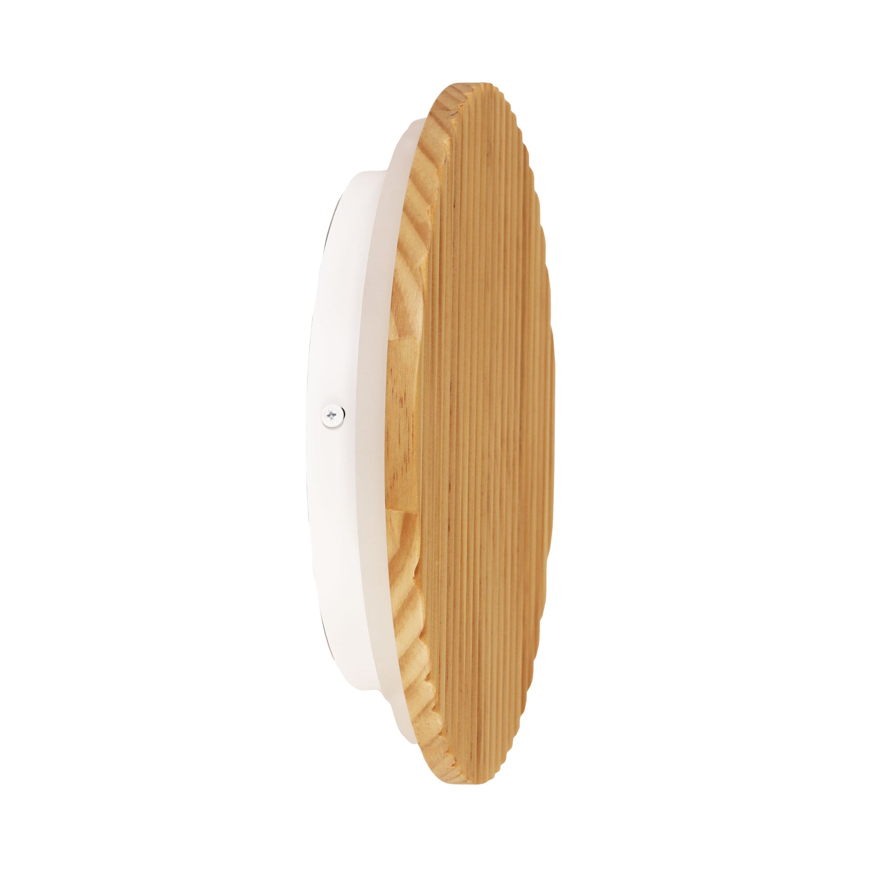 DOT.25 CTS WALL LIGHT SCALLOPED WOOD