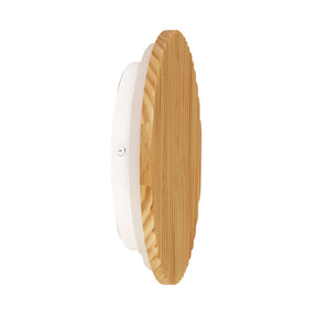 DOT.25 CTS WALL LIGHT SCALLOPED WOOD