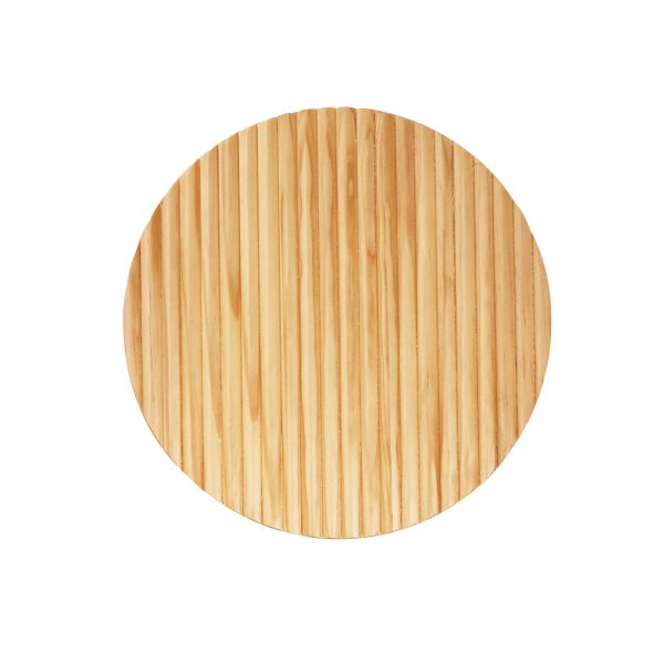 DOT.25 CTS WALL LIGHT SCALLOPED WOOD