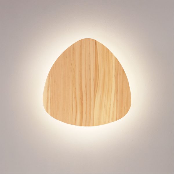 REUL.20 CTS WALL LIGHT NATURAL TIMBER