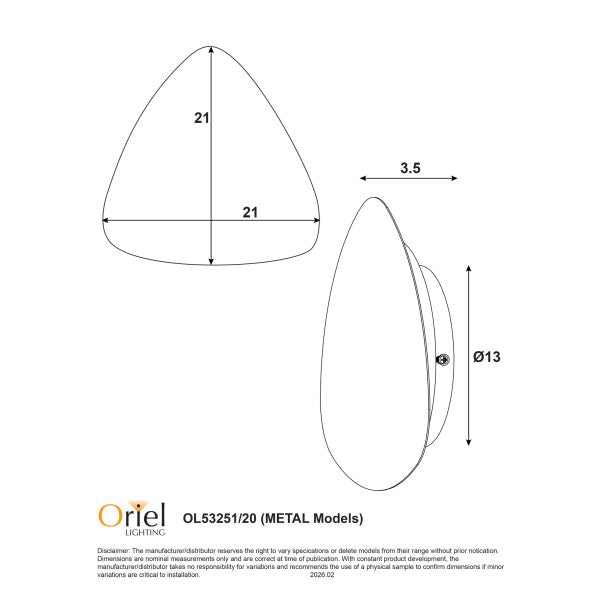 REUL.20 CTS WALL LIGHT WHITE