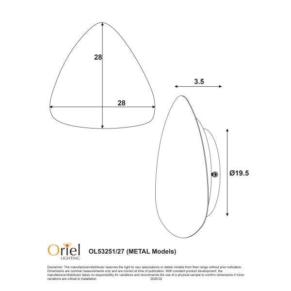 REUL.27 CTS WALL LIGHT WHITE