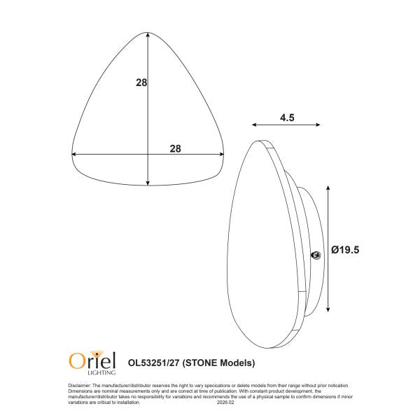 REUL.27 CTS WALL LIGHT TRAVERTINE