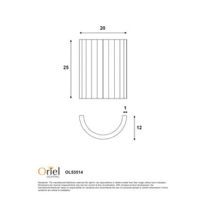 MIA GYPSUM WALL SCONCE E14