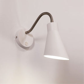 THOR WALL LIGHT WHITE w/ SWITCH