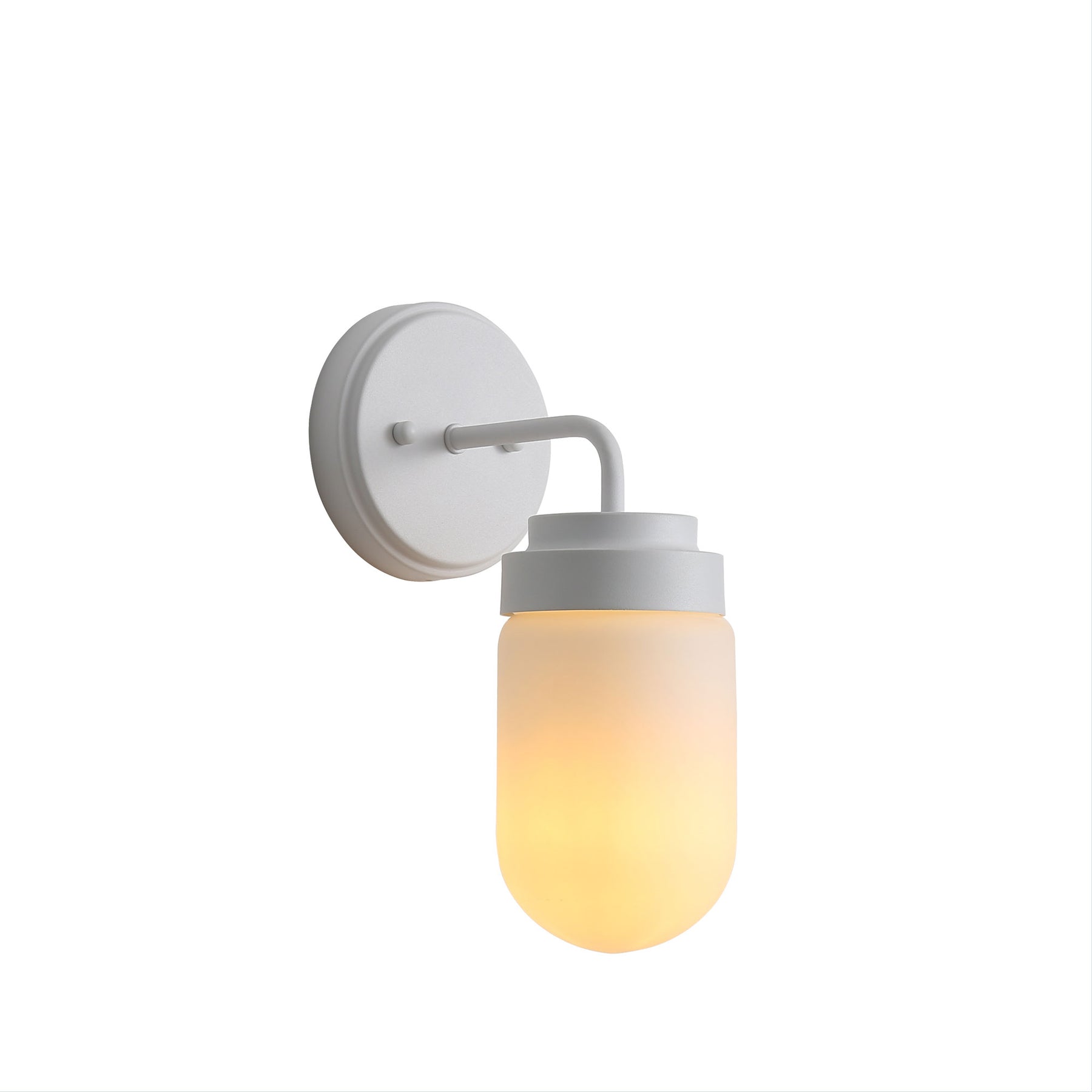 DUNBURN WALL LIGHT WHITE/OPAL