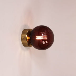 JUNI WALL LIGHT SATIN BRASS + ROSE