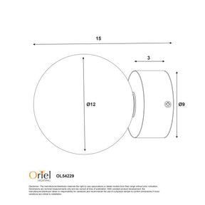 JUNI WALL LIGHT SATIN BRASS + GREEN