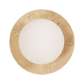 ELF G9 WALL LIGHT TRAVERTINE / OPAL MATT