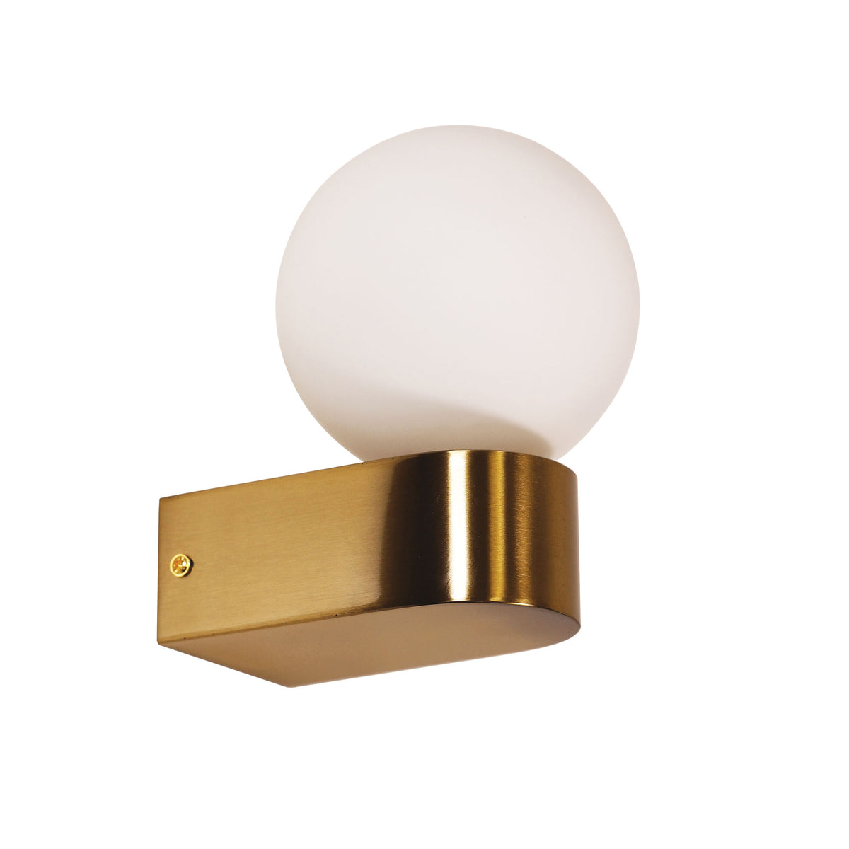 MINNE WALL LIGHT G9 / IP44 SATIN BRASS