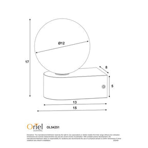 MINNE WALL LIGHT G9 / IP44 WHITE