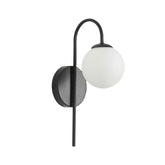 NOXE G9 WALL LIGHT BLACK/OPAL MATT