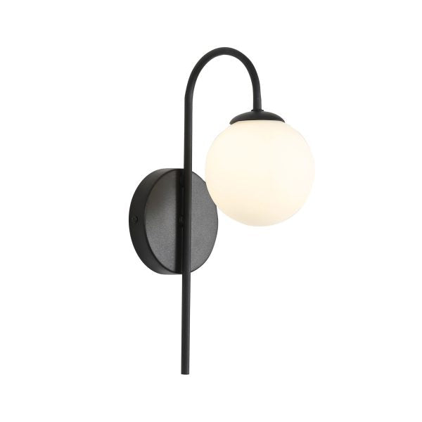 NOXE G9 WALL LIGHT BLACK/OPAL MATT