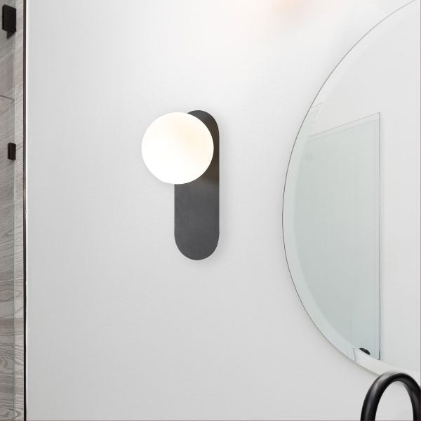 PING G9 WALL LIGHT BLACK / OPAL MATT