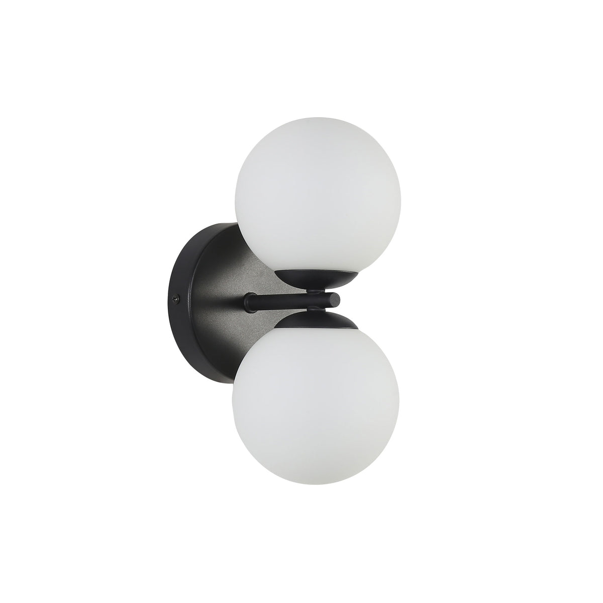 OBERON.2 TWIN G9 WALL LIGHT BLACK