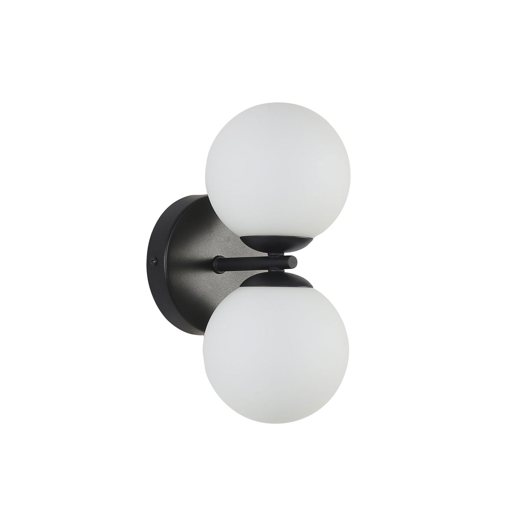 OBERON.2 TWIN G9 WALL LIGHT BLACK