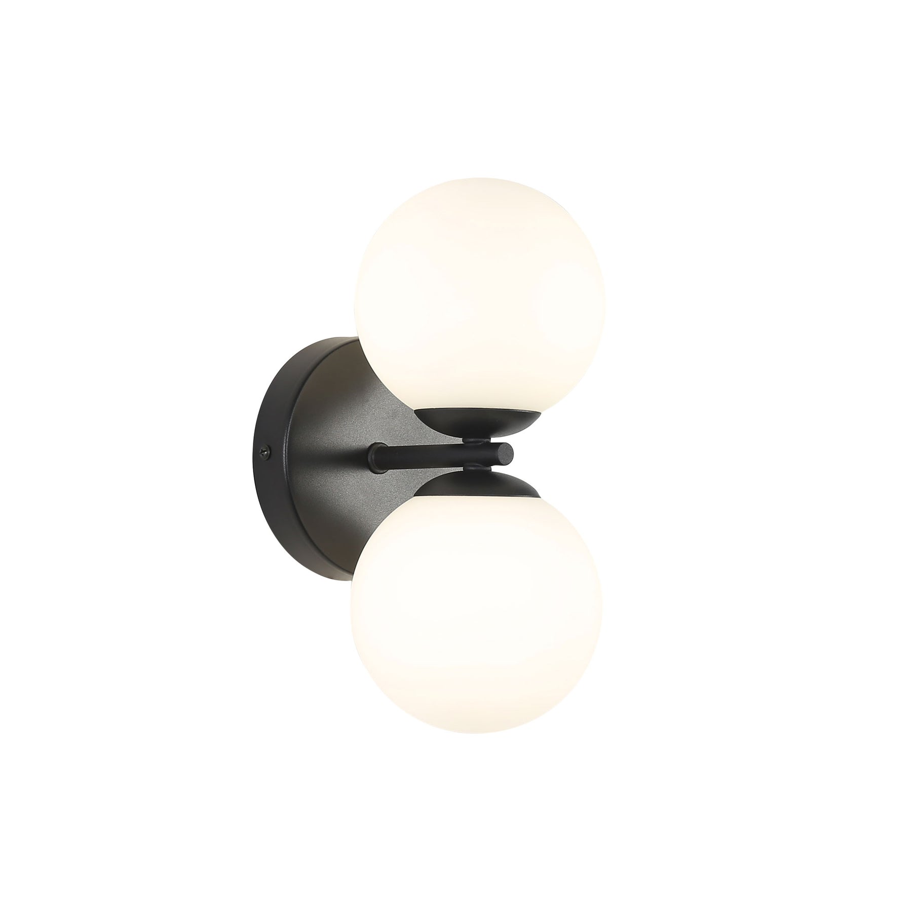 OBERON.2 TWIN G9 WALL LIGHT BLACK