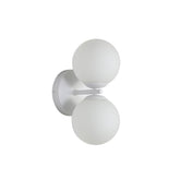 OBERON.2 TWIN G9 WALL LIGHT WHITE