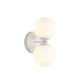 OBERON.2 TWIN G9 WALL LIGHT WHITE