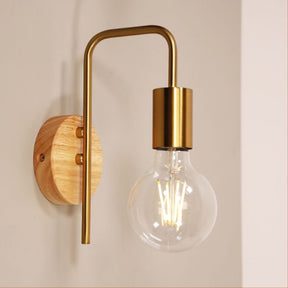 LANE WALL LIGHT SATIN BRASS