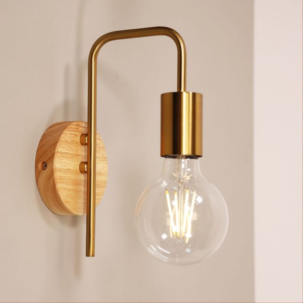 LANE WALL LIGHT SATIN BRASS