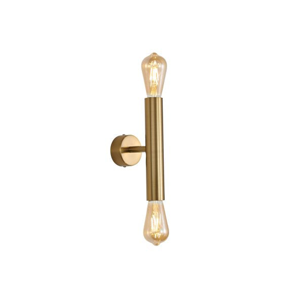 TOLI TWIN WALL LIGHT SATIN BRASS