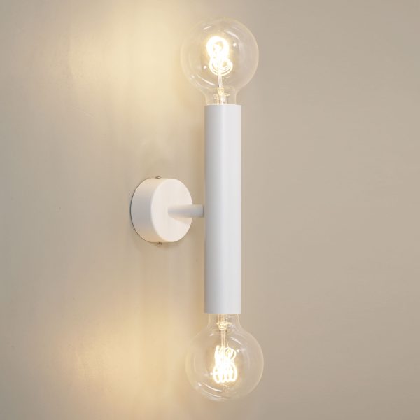 TOLI TWIN WALL LIGHT WHITE