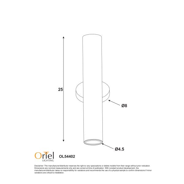 TOLI TWIN WALL LIGHT WHITE