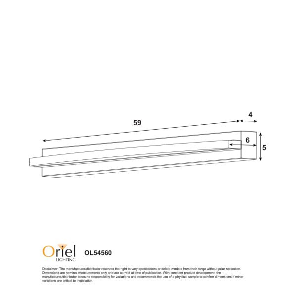 GEBO.60 CTS WALL LIGHT WHITE