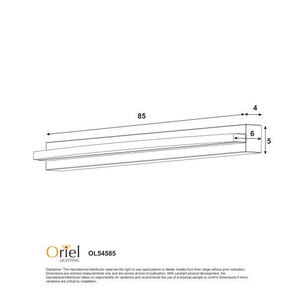 GEBO.85 CTS WALL LIGHT WHITE