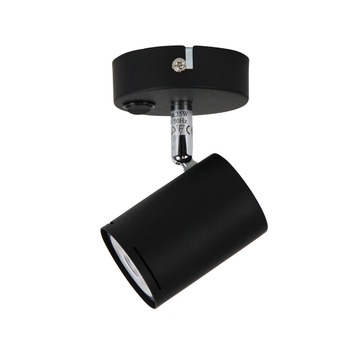 BARIL SWITCHED SPOT LIGHT BLACK GU10