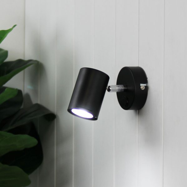 BARIL SWITCHED SPOT LIGHT BLACK GU10
