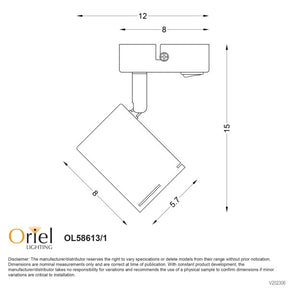 BARIL SWITCHED SPOT LIGHT BLACK GU10