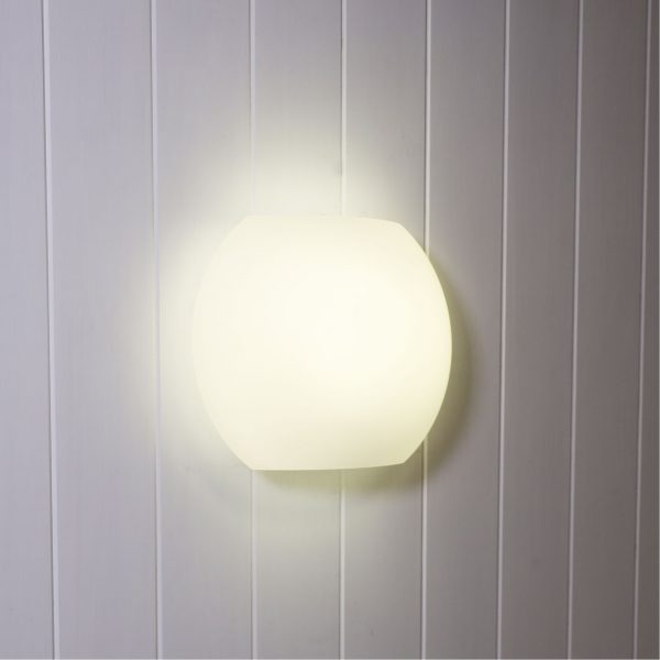 ELBA FLUSH MOUNT OPAL WALL LIGHT