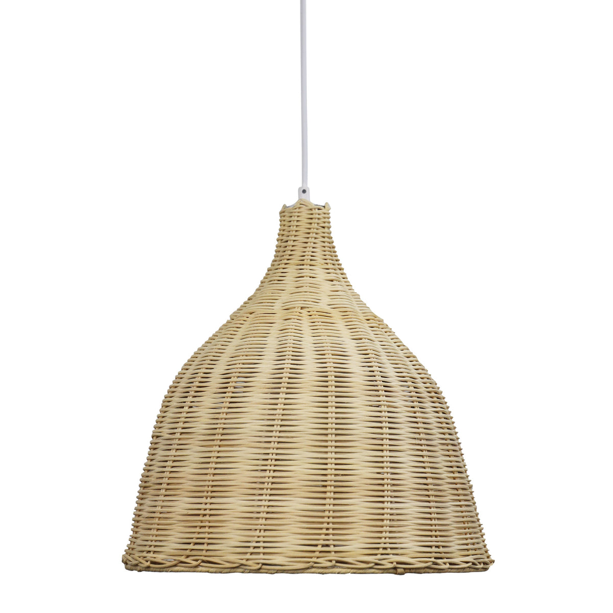 Bukit Cane Shade Pendant - pendant - Lux Lighting