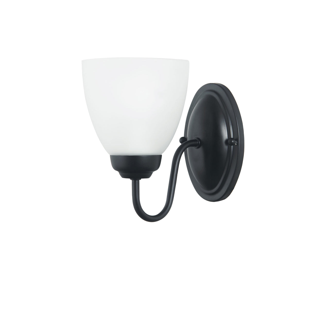 ROCHESTER WALL LIGHT BLACK / FROST