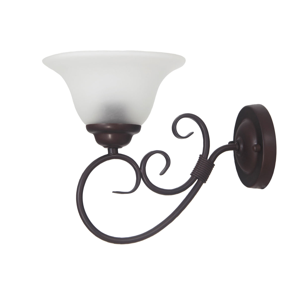 GASTON II 1LT WALL LIGHT BRONZE