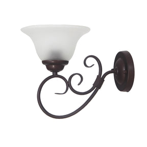 GASTON II 1LT WALL LIGHT BRONZE