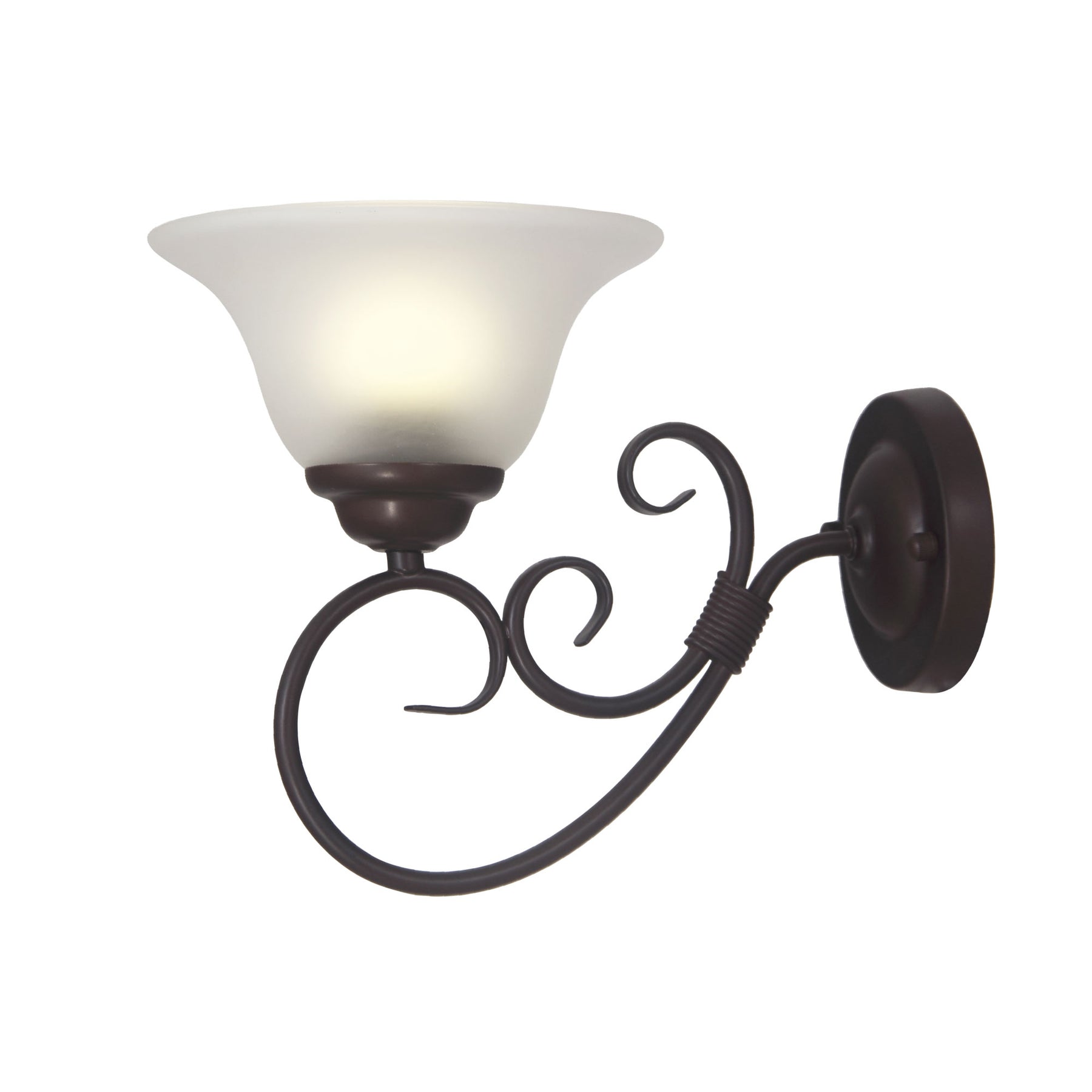 GASTON II 1LT WALL LIGHT BRONZE