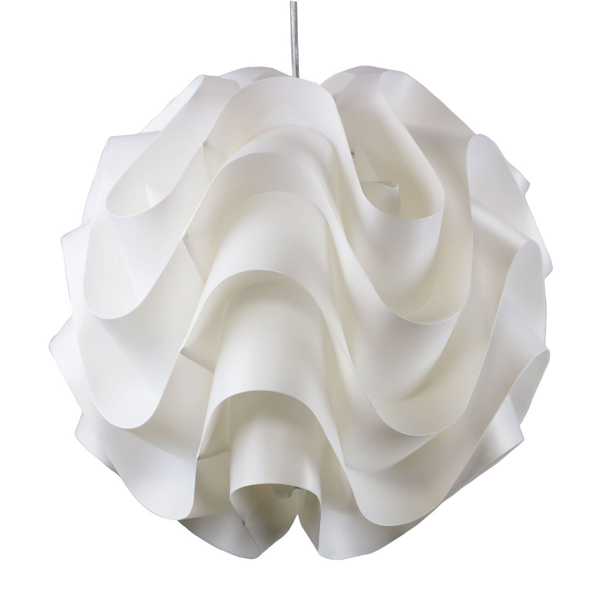 WAVE Pendant 43cm White