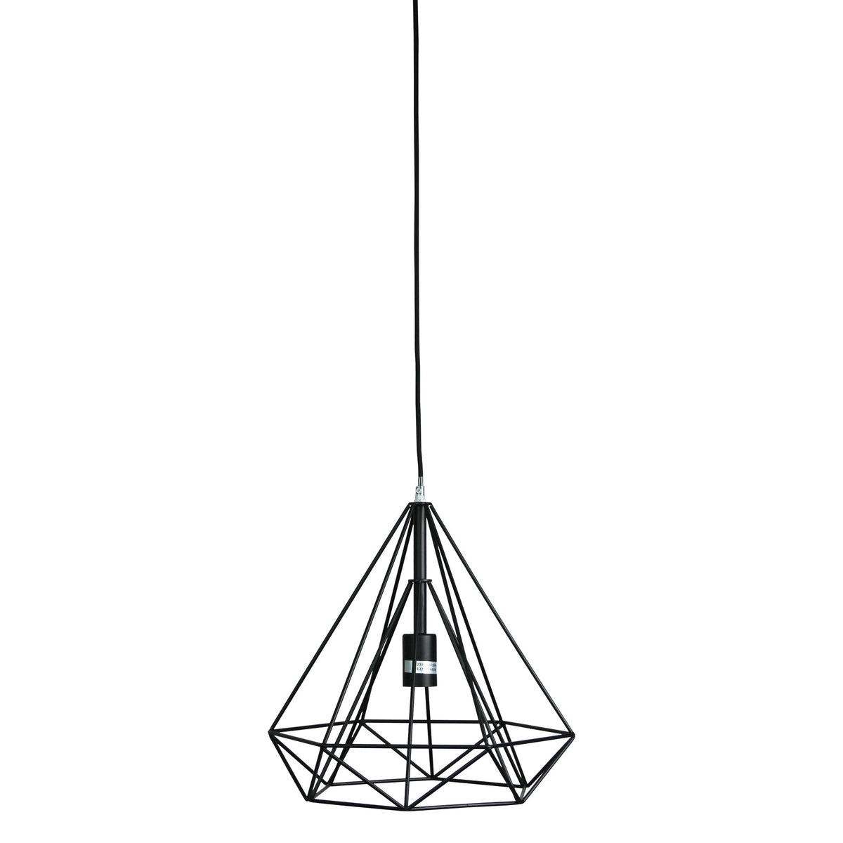 Lenox.38 BLACK Wire Pendant - pendant - Lux Lighting