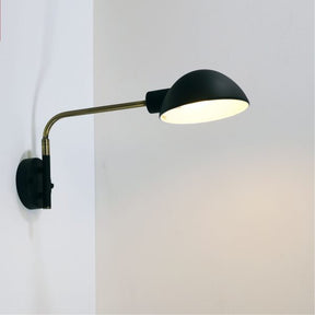 KLAS WALL LIGHT BLACK / ANT BRASS