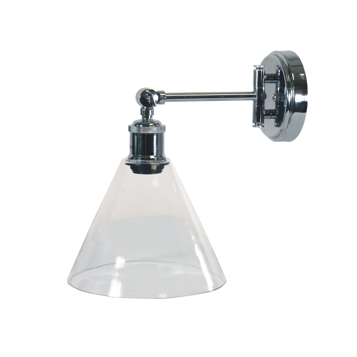 HEATH WALL LIGHT CHROME / CLEAR