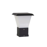 OBLIK PILLAR MOUNT OUTDOOR LIGHT BLACK