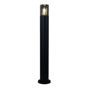 WANAKA.80 BOLLARD BLACK / SMOKE