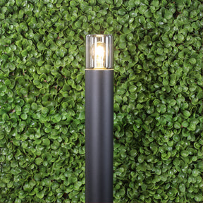 WANAKA.80 BOLLARD BLACK / SMOKE