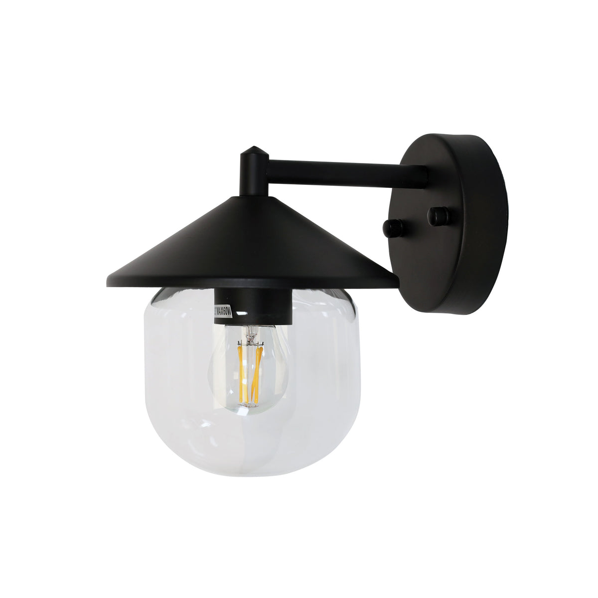 MONZA OUTDOOR WALL LIGHT BLACK
