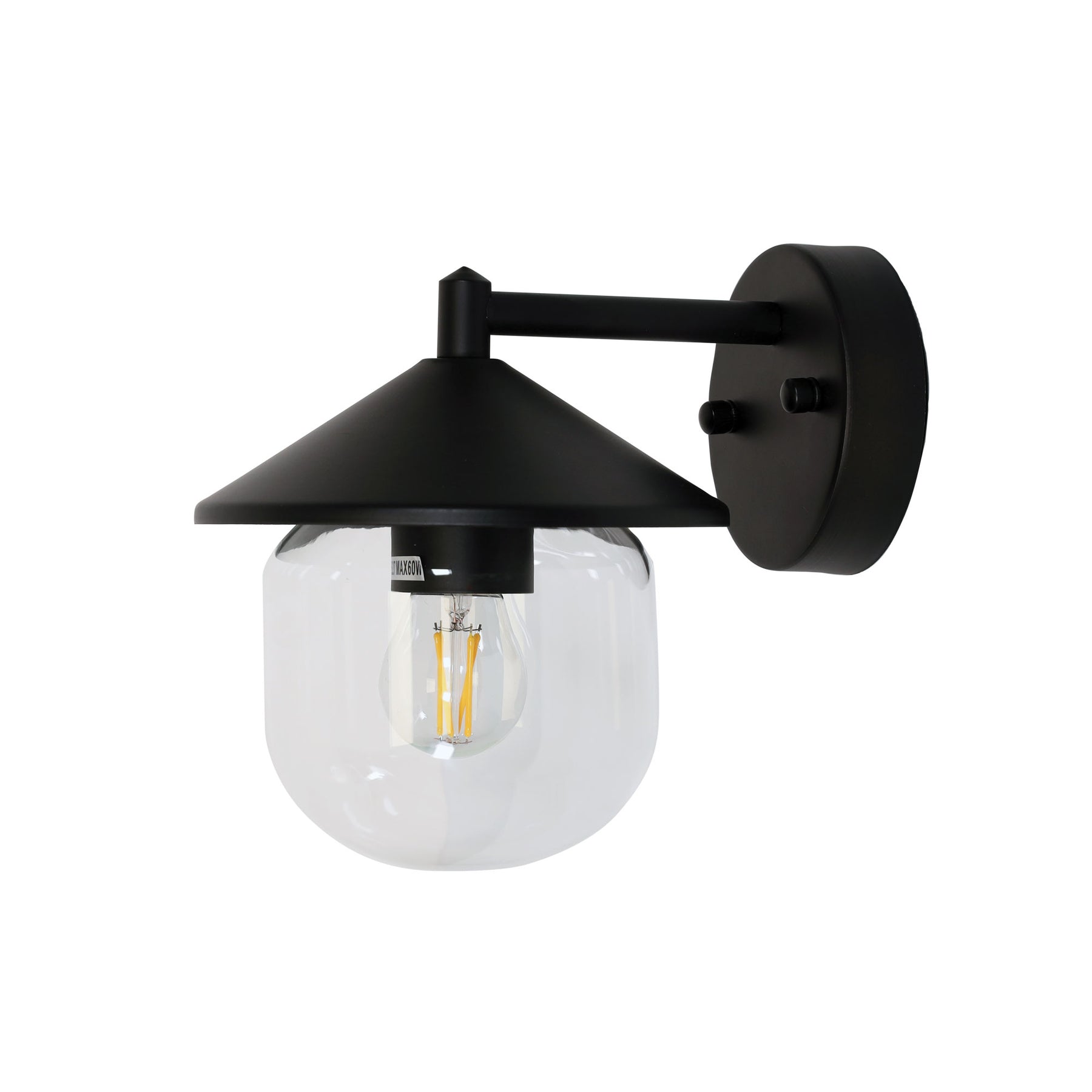 MONZA OUTDOOR WALL LIGHT BLACK