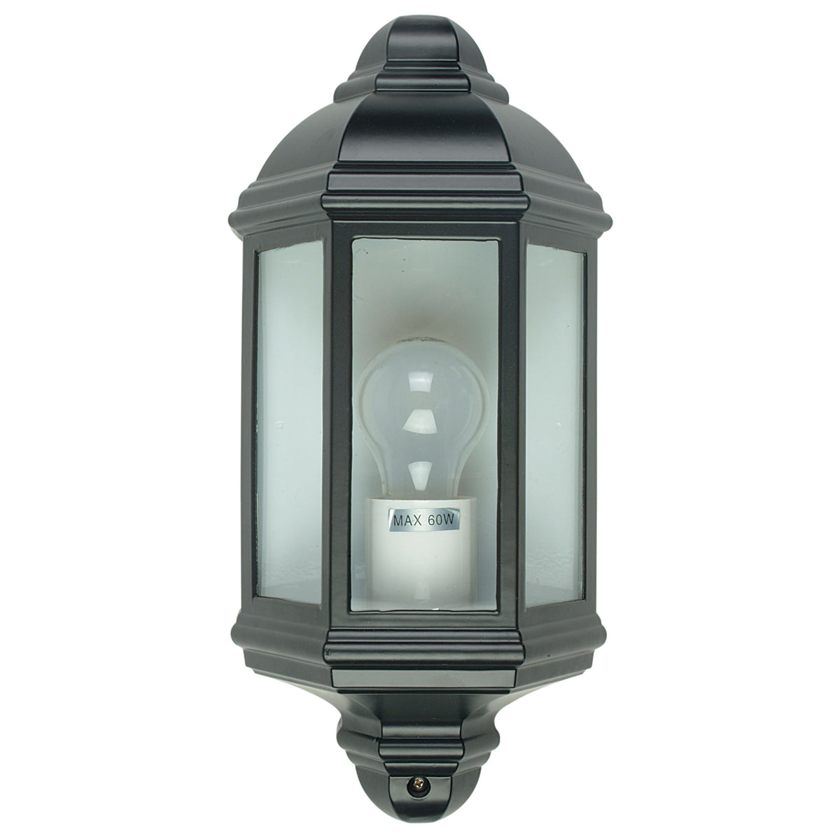 FENCHURCH FLUSH WALL LIGHT BLACK